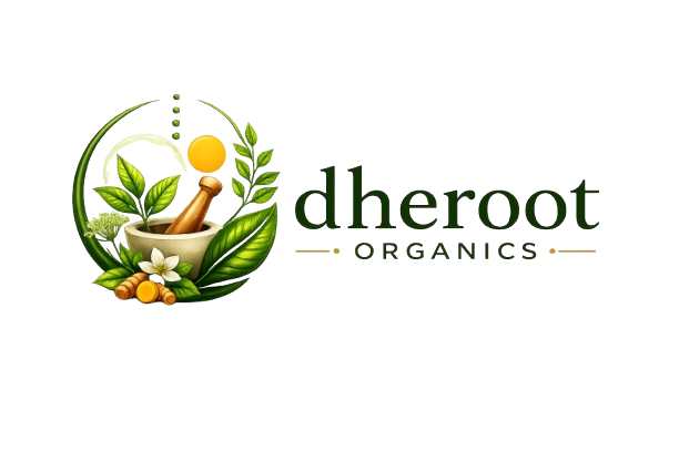 Dheroot Organics site logo